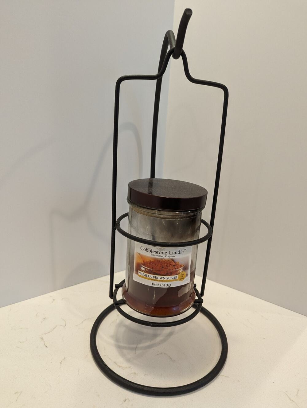 Tabletop Iron Hanging Candle Jar Vase Banana Holder Southern Living Home